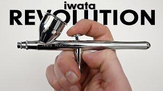 Is IWATA's CHEAPEST AIRBRUSH any good? Iwata REVOLUTION review