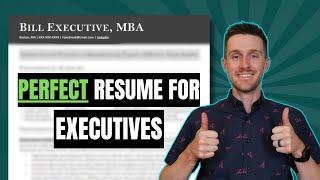 How to Write an Executive Resume: Templates and Examples Included