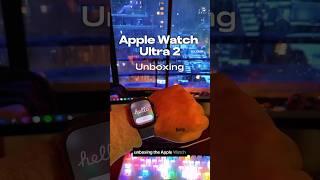 Unboxing the Apple Watch Ultra 2 #techtok #tech #designtrends #apple #uiuxdesign #applewatchultra