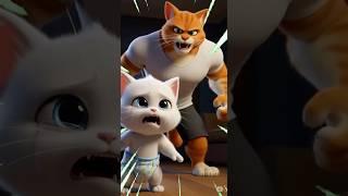  He was mistreated...UNTIL HE DID THIS!!!  #catstory  #meow  #cat  #kitten #catshorts