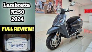Lambretta X250 2024 Malaysia | FULL REVIEW | TEST RIDE | TOP SPEED | GPS |