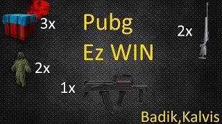 3AirDrops►2xGhillie,2xM241xGroza►PubgWin►ByKalvis