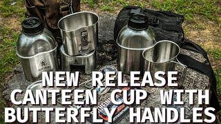 NEW RELEASE CANTEEN CUP WITH BUTTERFLY HANDLES. PATHFINDER CANTEEN TRAIL KIT, Under 40 Bucks!