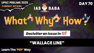 Wallace Line|Blue Ghost Moon Landing|What? Why? How?|Daily Current Affairs Initiative|