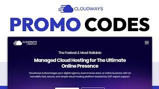 Cloudways Promo Codes - TOP 3 COUPONS 2025