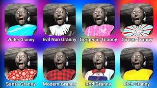 Granny V1.8 All New Mods || Rod Granny | Rich Granny | Water Granny | Gorgeous Granny | Mod