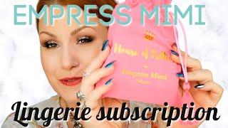 EMPRESS MIMI JANUARY LINGERIE SUBSCRIPTION UNBOXING - SHIPS WORLDWIDE FOR FREE!