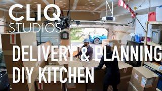 Cliq Studios Kitchen Cabinets Delivery and Planning #Cliqstudios @CliqStudios The Ultimate Unboxing