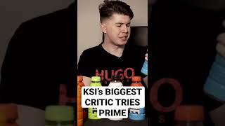 KSI’s BIGGEST Critic Tries PRIME For The First Time