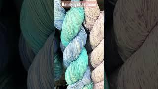 New Hand-dyed cotton yarn at Joann’s #shorts