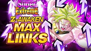 THE NEW BEST SUPER EZA! MAX LINKS STR BROLY IS CRAZY!