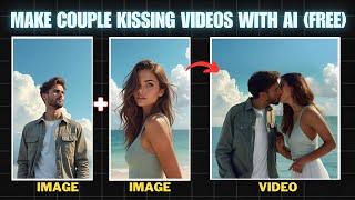 Create a Romantic AI Couple Kissing Video from Separate Images | Haiper AI 2.0 | 2024 | Tamil