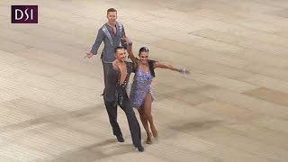 UK OPEN 2015 Maurizio Vescovo & Andra Vaidilaite & Neil Jones - CHA CHA in HD!!