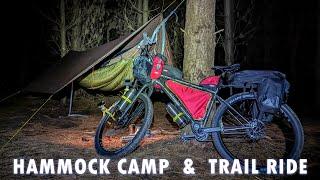 Hammock Wild Camp - Testing My Bikepacking Setup With a Solo Overnight Camp