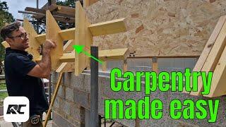 Carpentry that simplifies the build for me