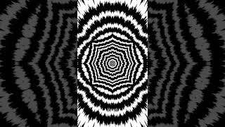 Monochrome Hypnosis: A Mesmerizing Black and White Illusion. #illustration #trippy #shorts