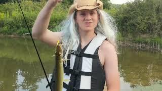 Underwater footage of the Kiski river! STRANGE FISH! Funny commercial!
