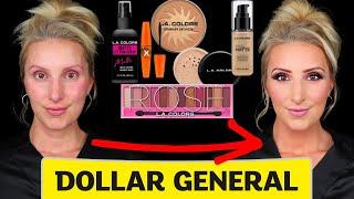 FULL FACE of Makeup from DOLLAR GENERAL | La Colors