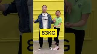 A woman's diet diary! Successful diet from 123kg to 65kg! Mother is strong! #wanyomori #diet #dance