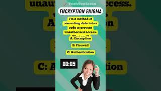 Unravel the Mystery of Encryption! Can You Decode This Digital Enigma? | Tech Trivia