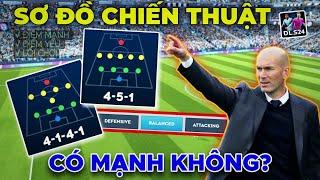 CÁCH TỐI ƯU SỨC MẠNH LỐI CHƠI CỦA SƠ ĐỒ 4-5-1 VÀ 4-1-4-1 DLS24