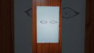 LEARN TO MAKE EASY SKETCH OF EYES  #PAWANARTIST #trending #vira #art #short #video #1k #views