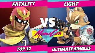 MomoCon 2023 - Fatality (Captain Falcon) Vs. Light (Fox) Smash Ultimate - SSBU