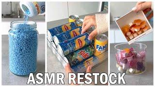 3 Hour Restocking ASMR Videos To Fall Asleep To | Cleaning/Organising/Restocking 