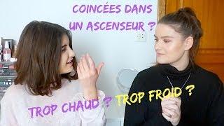 TAG | WOULD YOU RATHER : coincées dans un ascenseur  ?