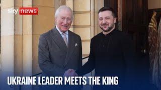 Zelenskyy meets King at Sandringham following major summit in London