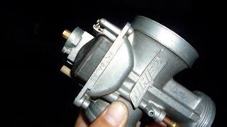 How to adjust float height on a dirt bike carburetor - Keihin PWK 38