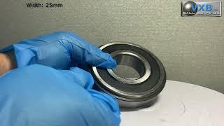 6309-2RSNR Heavy Duty 45mm Bore Ball Bearing with a Snap Ring ID 45mm OD 100mm and 25mm Wide