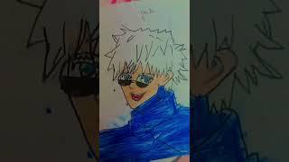 my gojo drawing