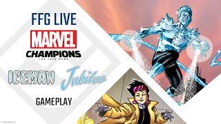 Marvel Champions: The Card Game – Iceman and Jubilee Showcase