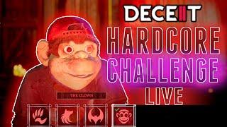 The Deceit 2 HARDCORE CHALLENGE LIVE!!! Part 1.