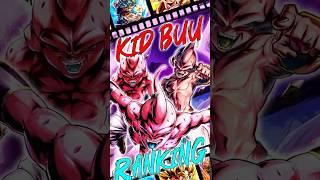 Rating EVERY Kid Buu Unit from WORST to BEST