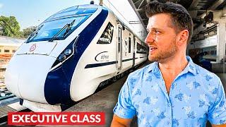 I Ride India's Most Luxurious High Speed Train Vande Bharat Express