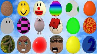 FIND the EGGS *How to get ALL Eggs and Badges* PART 1! Roblox