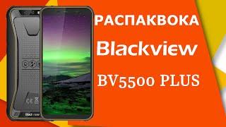 Blackview BV5500 Plus - новая модель, распаковка