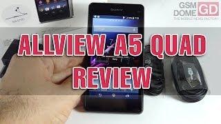 Allview A5 Quad Review - GSMDome.com