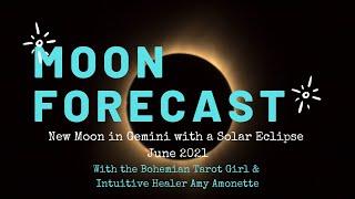 Moon Forecast for the New Moon in Gemini with a Solar Eclipse