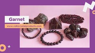 Amazing Collection of Garnet Crystal Stone for Reiki & Crystal Healing  |  Reiki Crystal Products