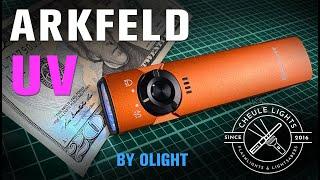 Arkfeld UV by Olight - 1000 lumens of white & UV light in your pocket!