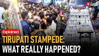 Tirupati Stampede: An uneasy woman, crowd at ticket counter: What led to Tirupati Temple stampede?