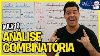 ANÁLISE COMBINATÓRIA (ENEM) | Aula 10: Questões clássicas