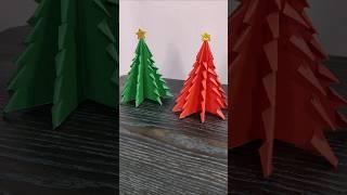 Make a **CUTE** Paper Christmas Tree in Minutes!