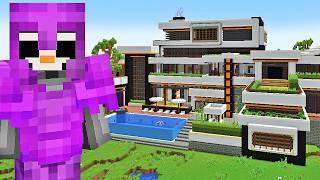 I Built the World’s Largest MANSION in Minecraft Hardcore