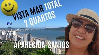  Oportunidade - Venda Apartamento com VISTA MAR TOTAL DE 2 DORMITORIOS  em Santos.SP