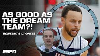 'AS GOOD AS THE DREAM TEAM!' ️ - Tim Bontemps on Team USA's training camp  | NBA Today