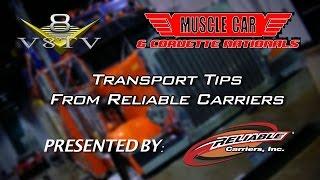 Trailering Treasure: Reliable Carriers Transports Irreplaceable Vehicles to the 2014 MCACN-Video